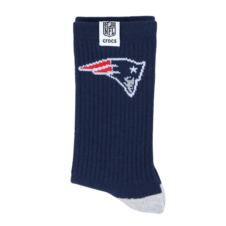 NFL New England Patriots Crocs Socks for Men