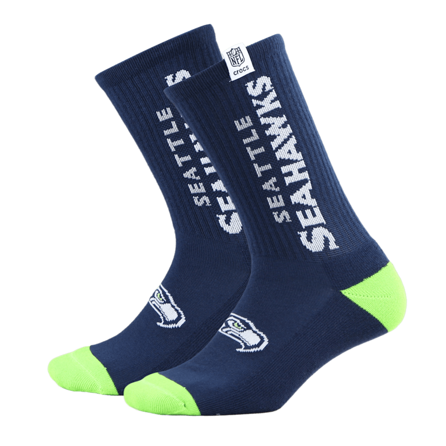 NFL Seattle Seahawks Crocs Socks for Men