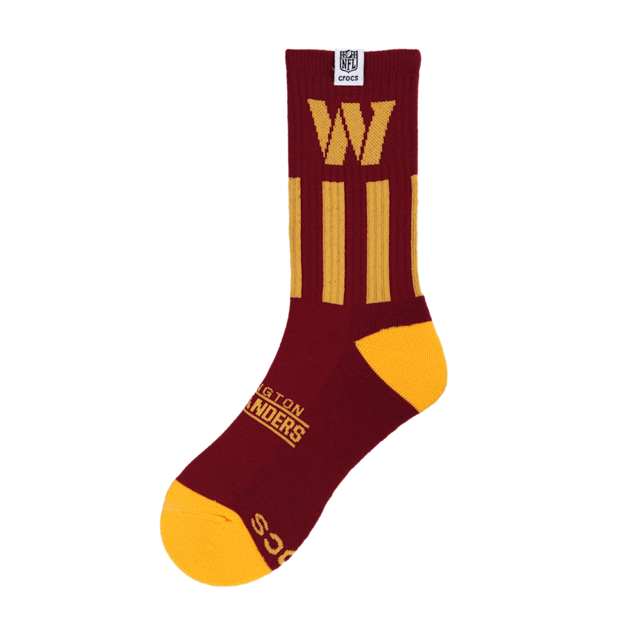 NFL Washington Commanders Crocs Socks for Men