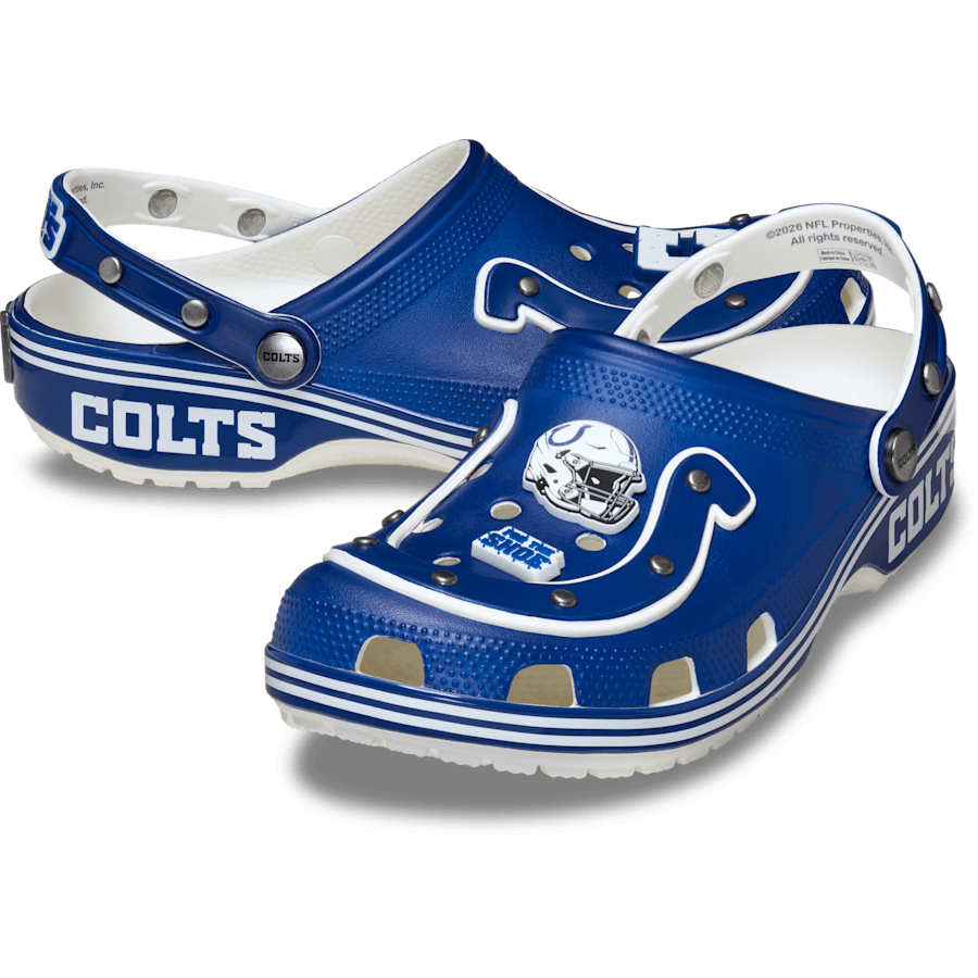 NFL Indianapolis Colts Classic Clog for Women|Men