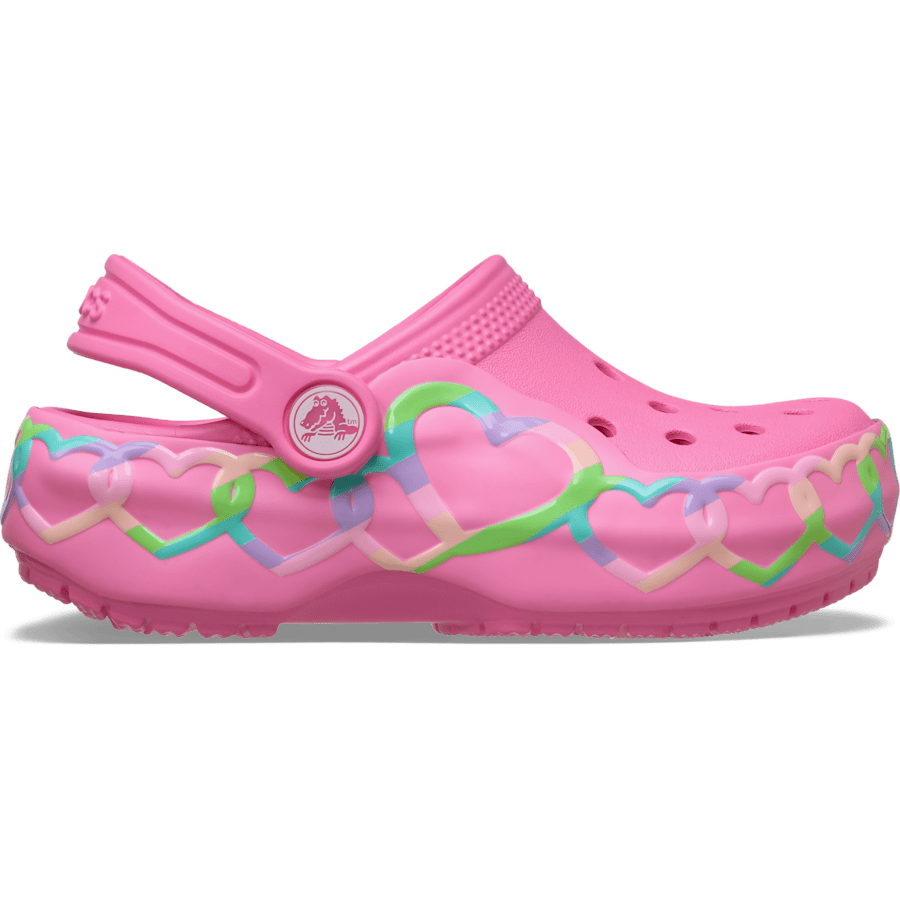 Toddler Classic Heart Lights Clog for Kids
