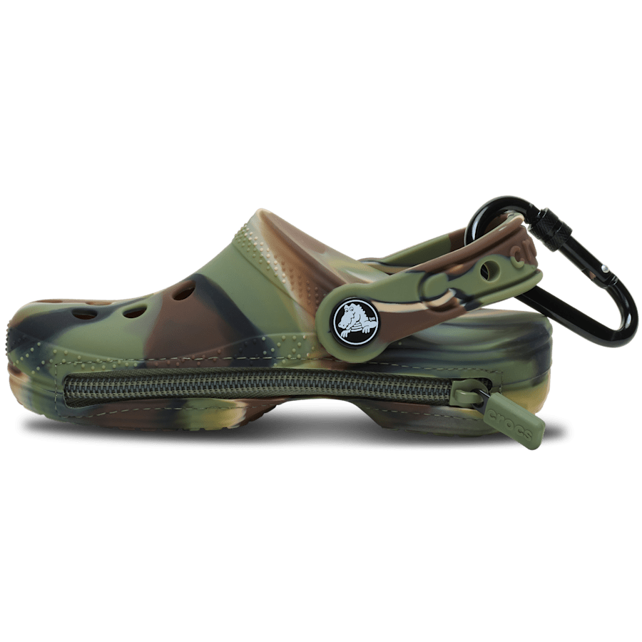 Classic Marbled Clog Pouch Bag Charm for Women|Kids