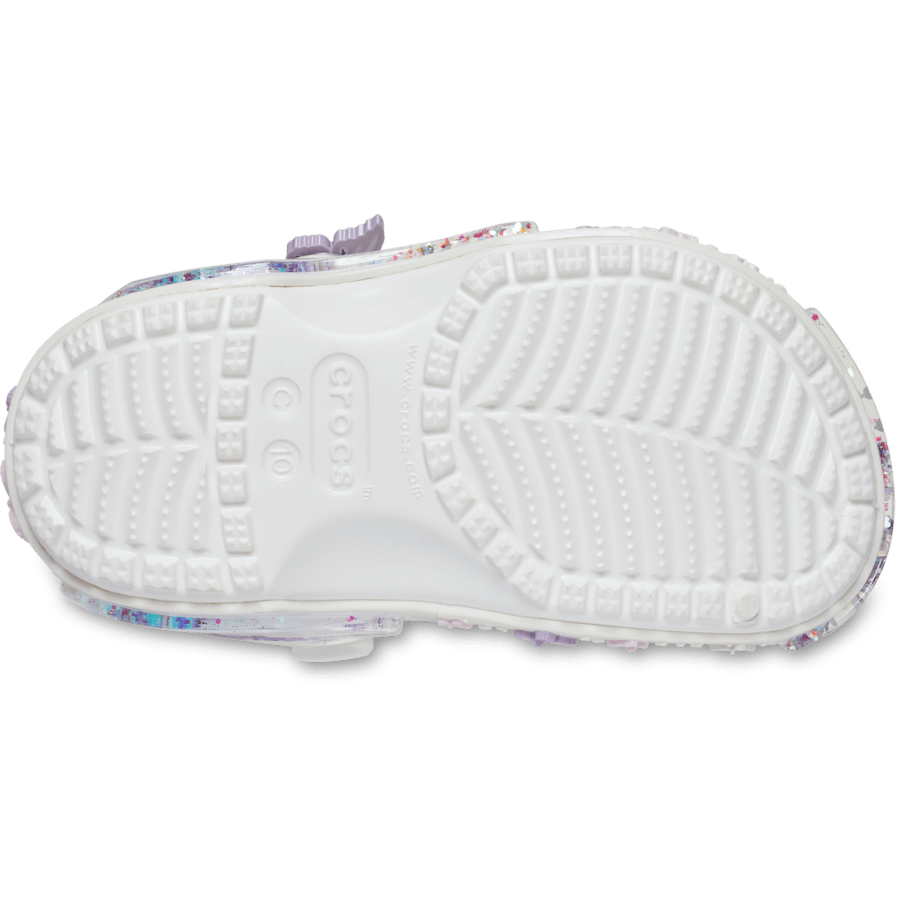 Toddler Classic Butterfly Sparkle Shaker Clog for Kids