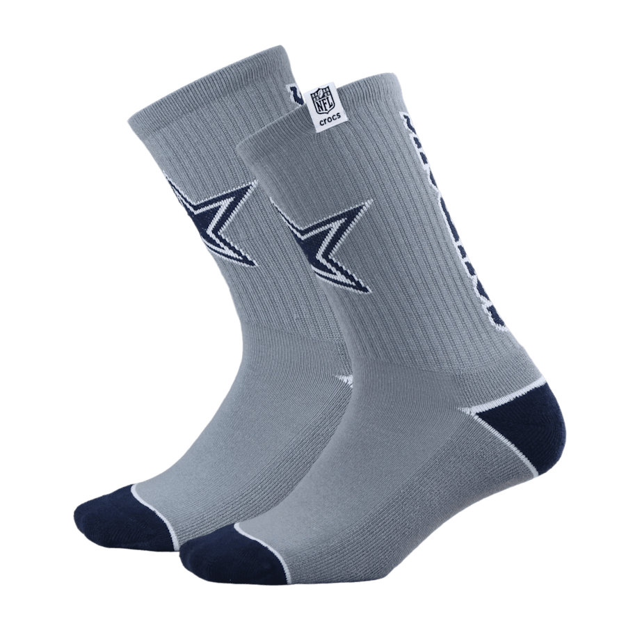 NFL Dallas Cowboys Crocs Socks for Men