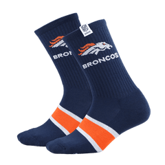 NFL Denver Broncos Crocs Socks for Men