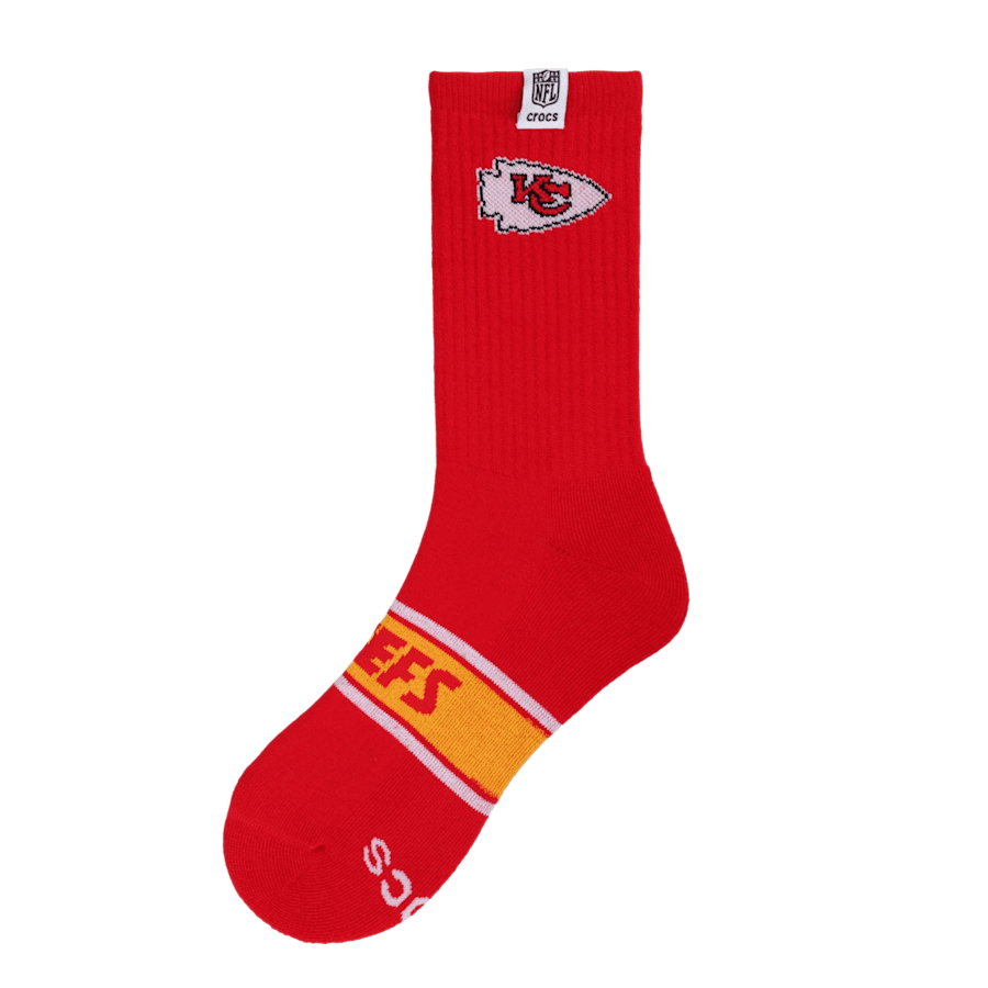 NFL Kansas City Chiefs Crocs Socks for Men
