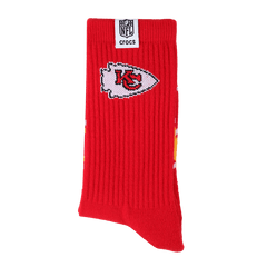 NFL Kansas City Chiefs Crocs Socks for Men