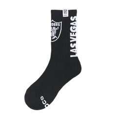 NFL Las Vegas Raiders Crocs Socks for Men