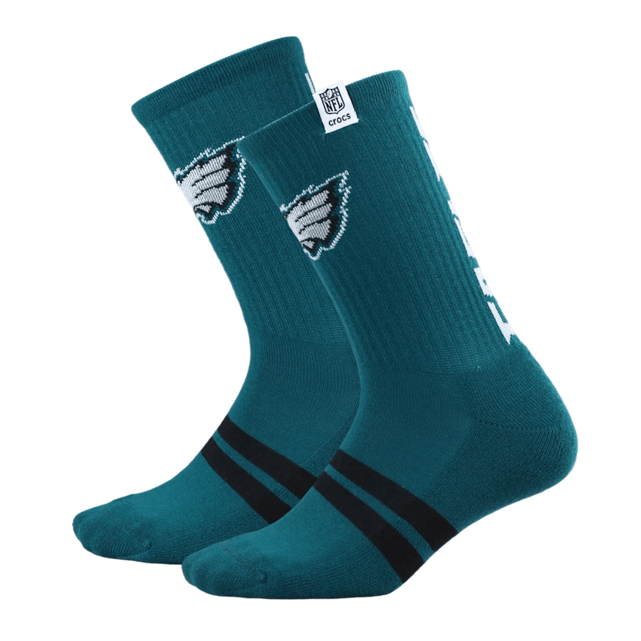 NFL Philadelphia Eagles Crocs Socks for Men