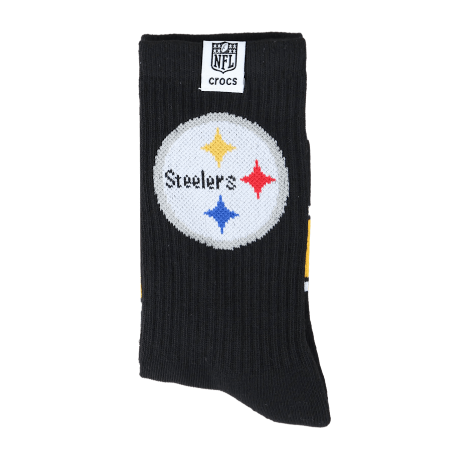 NFL Pittsburgh Steelers Crocs Socks for Men