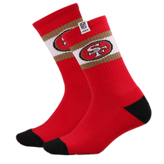 NFL San Francisco 49ers Crocs Socks for Men