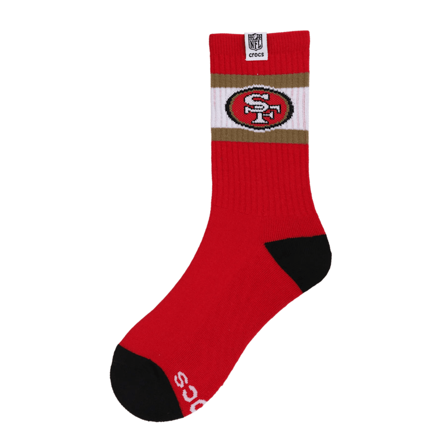 NFL San Francisco 49ers Crocs Socks for Men