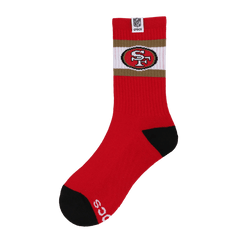 NFL San Francisco 49ers Crocs Socks for Men