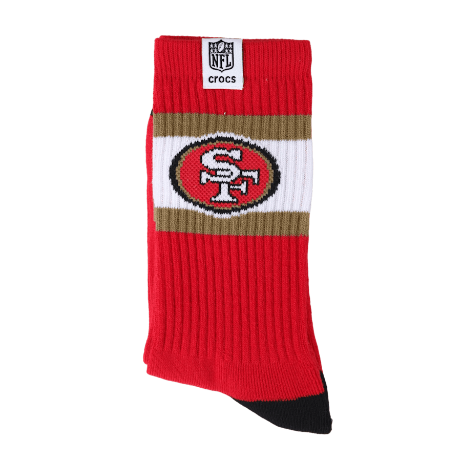 NFL San Francisco 49ers Crocs Socks for Men