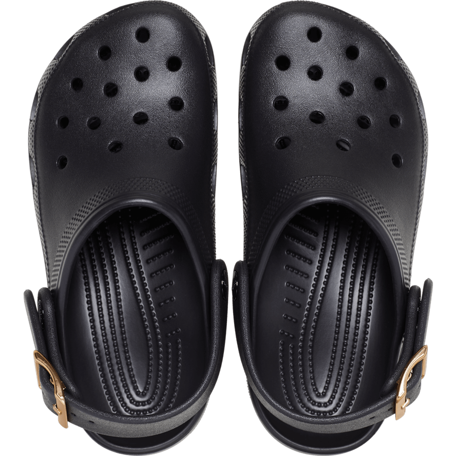 Classic Metallic Buckle Clog for Women