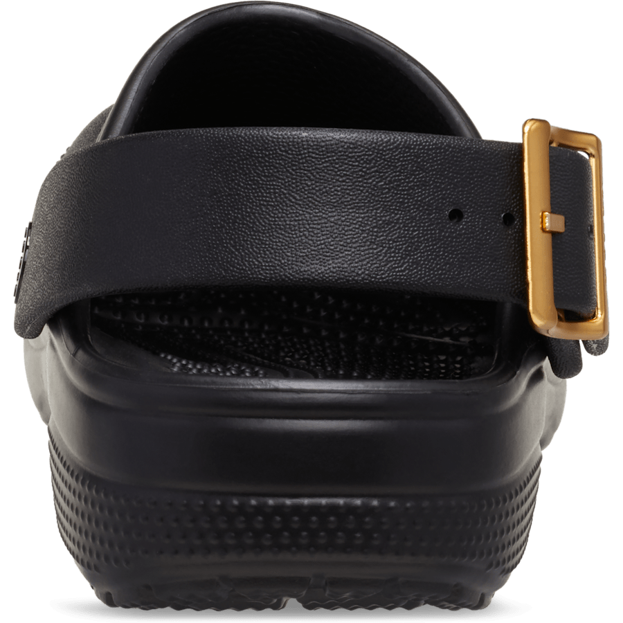 Classic Metallic Buckle Clog for Women