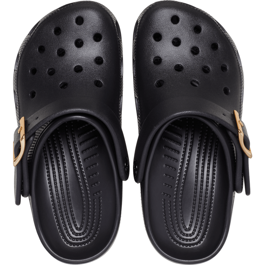 Classic Metallic Buckle Clog for Women