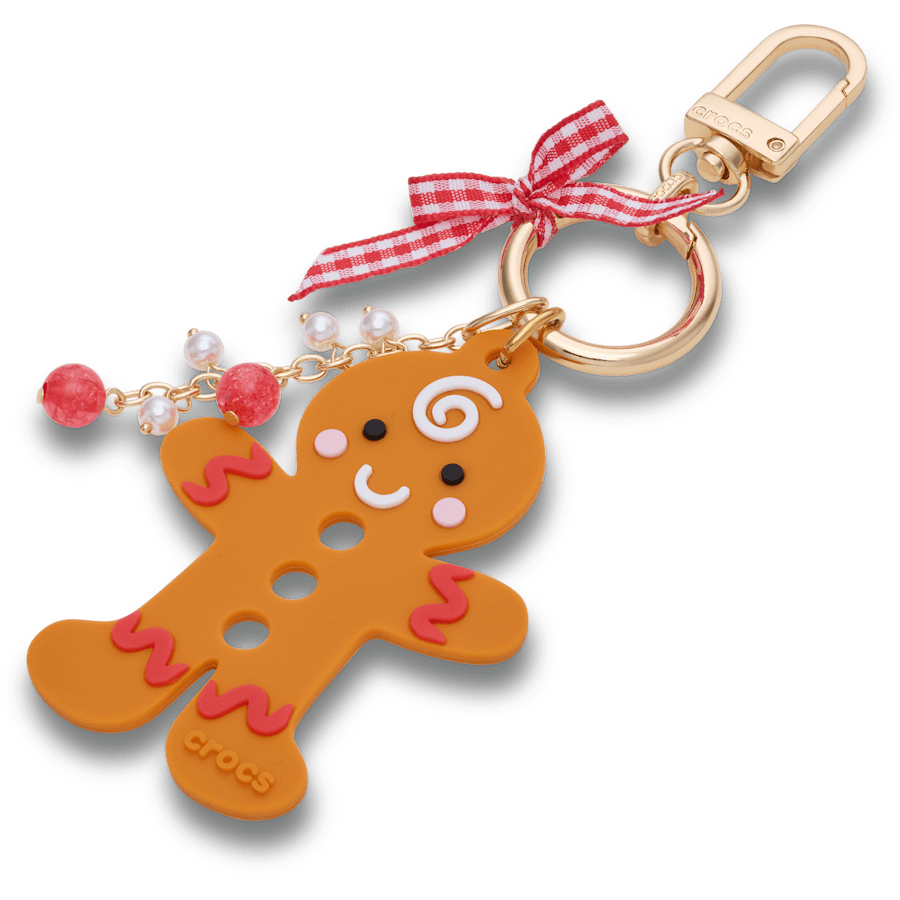 Gingerbread Man Bag Charm for Women|Kids