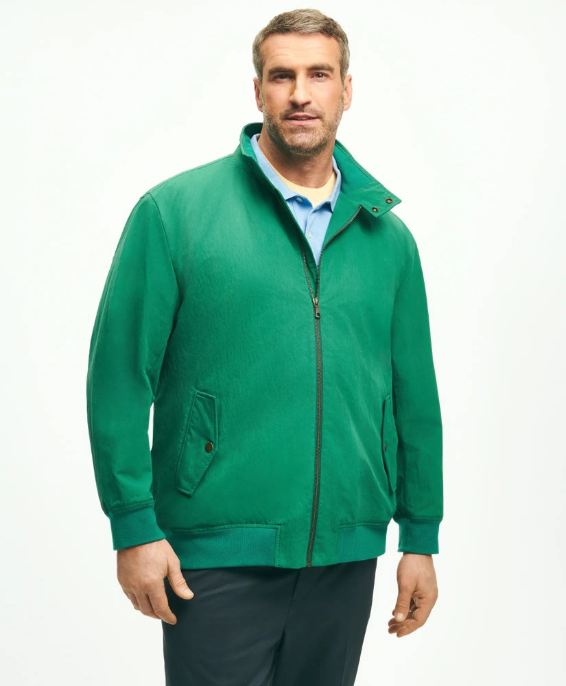 Big & Tall Bomber Jacket in Cotton Blend
