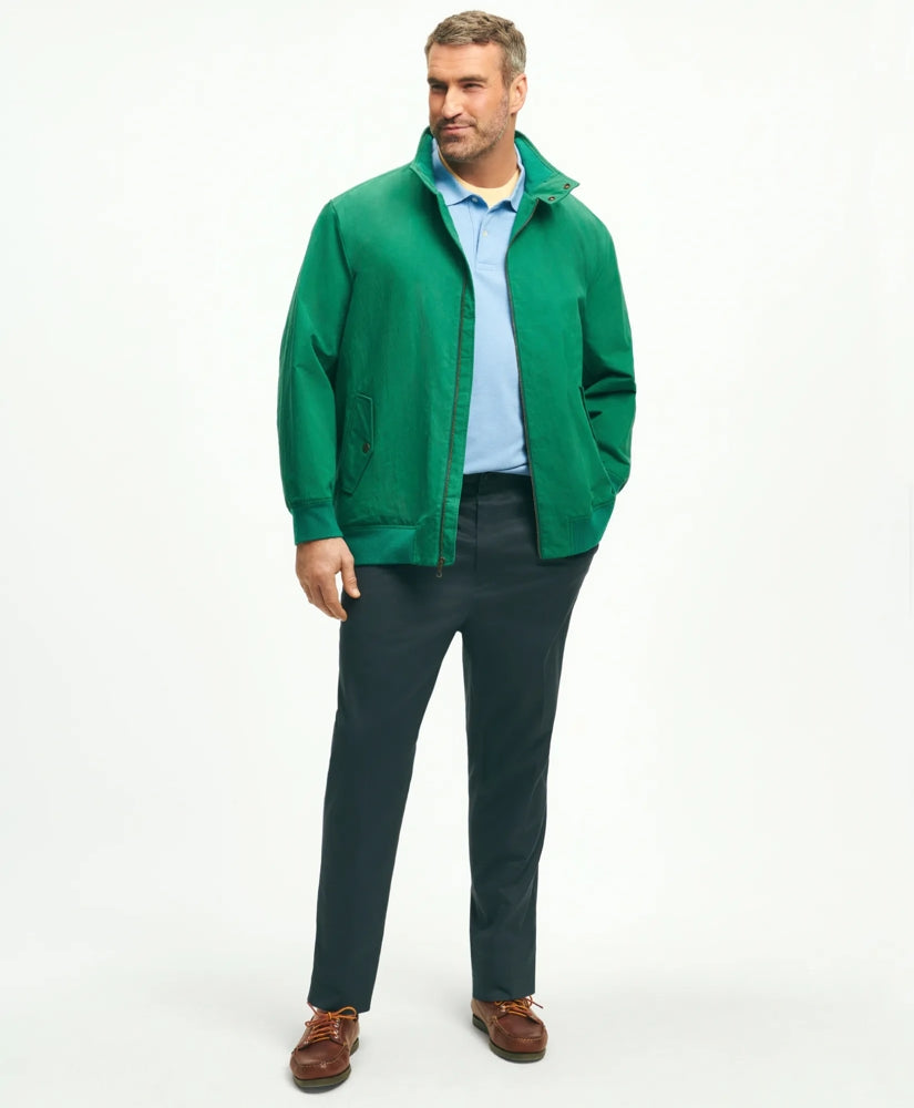Big & Tall Bomber Jacket in Cotton Blend