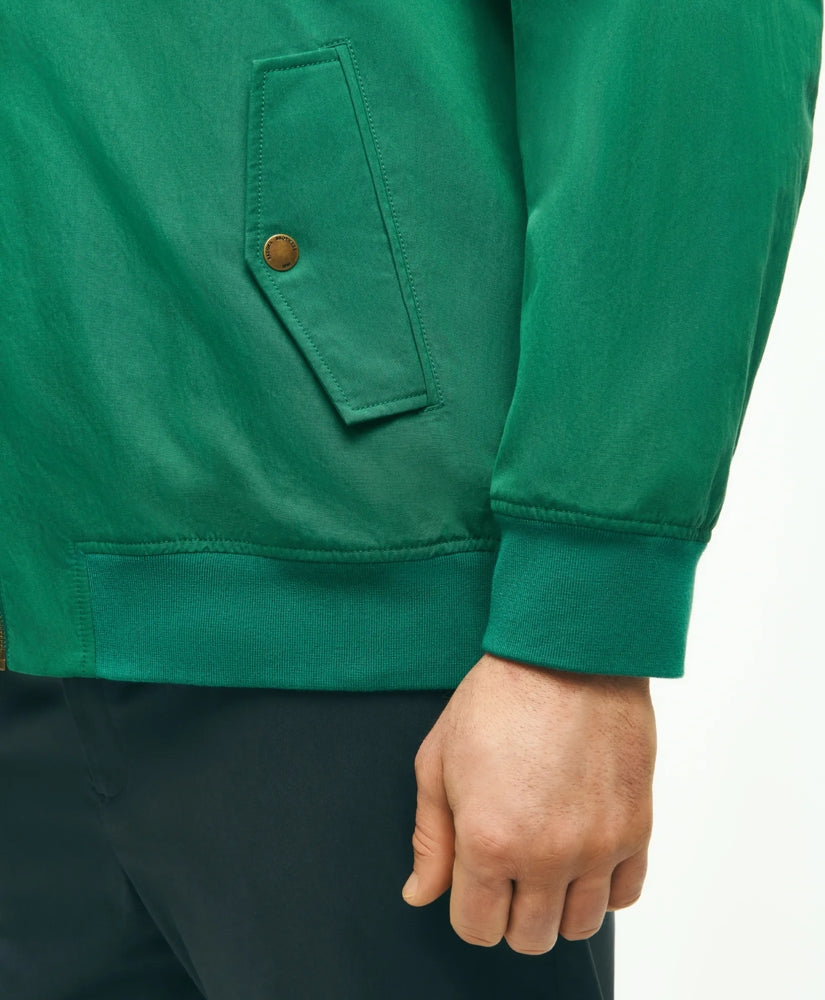Big & Tall Bomber Jacket in Cotton Blend
