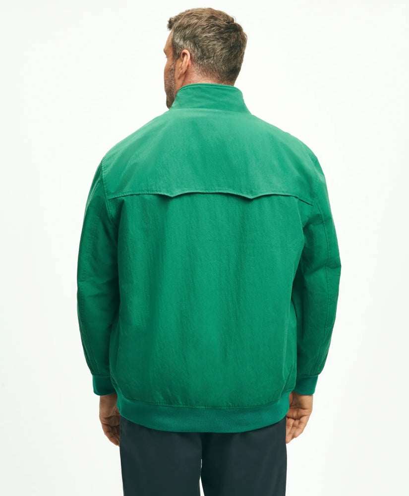 Big & Tall Bomber Jacket in Cotton Blend