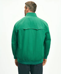 Big & Tall Bomber Jacket in Cotton Blend